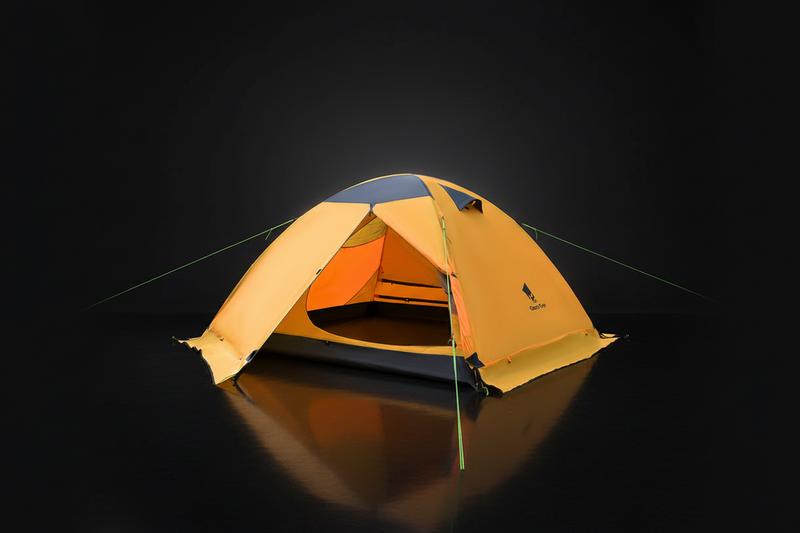 Faltbares Doppelwand-Zelt – Kompaktes Outdoor-Zelt für Sommer-Trips