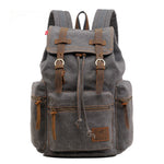 Vintage Canvas Reiserucksack – Leichter Outdoor Wanderrucksack