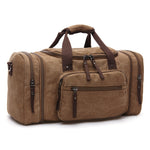 Canvas Travel-Messenger – Flexible Tasche für Outdoor-Trips