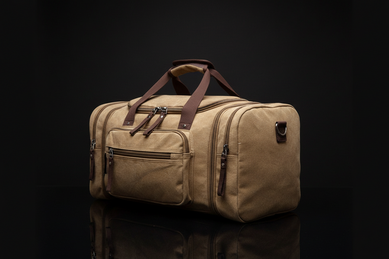 Canvas Travel-Messenger – Flexible Tasche für Outdoor-Trips