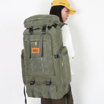 Großer Outdoor Trekking Rucksack – Multifunktionaler Wanderrucksack