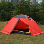 Robustes Trekking-Zelt – Doppelwandiges Camping-Zelt mit Alu-Gestänge