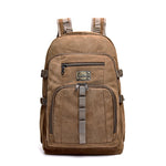 Herren Canvas Reiserucksack – Atmungsaktiv mit Laptopfach (35L)