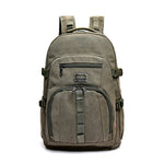Herren Canvas Reiserucksack – Atmungsaktiv mit Laptopfach (35L)
