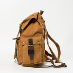 Retro Rucksack aus Baumwoll-Canvas – Outdoor Travel Bag