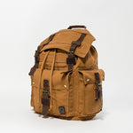 Retro Rucksack aus Baumwoll-Canvas – Outdoor Travel Bag