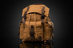 Retro Rucksack aus Baumwoll-Canvas – Outdoor Travel Bag