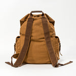 Retro Rucksack aus Baumwoll-Canvas – Outdoor Travel Bag