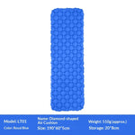 Outdoor Portable Foldable Foot-Pump Car-Carrying Inflatable Camping Mat