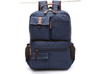 Canvas Travel-Rucksack – Vintage Begleiter für Outdoor & Camping