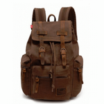 Vintage Canvas Reiserucksack – Leichter Outdoor Wanderrucksack