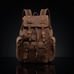 Vintage Canvas Reiserucksack – Leichter Outdoor Wanderrucksack