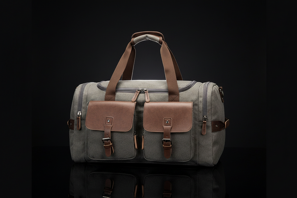 Wasserdichter Canvas-Rucksack – Flexibler Outdoor-Begleiter