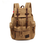 Vintage Canvas Reiserucksack – Leichter Outdoor Wanderrucksack