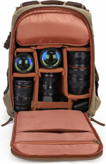Wax Dye Camera Rucksack – Outdoor-Begleiter für Abenteurer