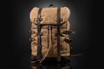 Wasserdichter Oil Wax Rucksack – Premium Outdoor-Begleiter mit Echtleder