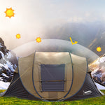 Automatisches Familien-Zelt – Großes Camping-Basecamp für Outdoor