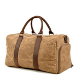 Retro Outdoor-Reisetasche – Robuster Begleiter mit Nass-Trocken-System