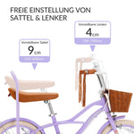 LEVO -16'' Kinderfahrrad mit Stützrädern