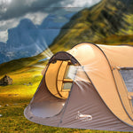Automatisches Familien-Zelt – Großes Camping-Basecamp für Outdoor