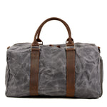 Retro Outdoor-Reisetasche – Robuster Begleiter mit Nass-Trocken-System