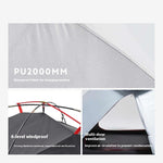 Wasserdichtes 2-Personen Wurfzelt - Quick-Open Campingzelt